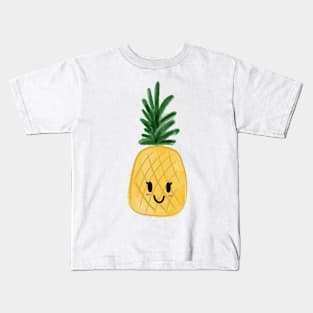 Little Miss Pineapple Kids T-Shirt